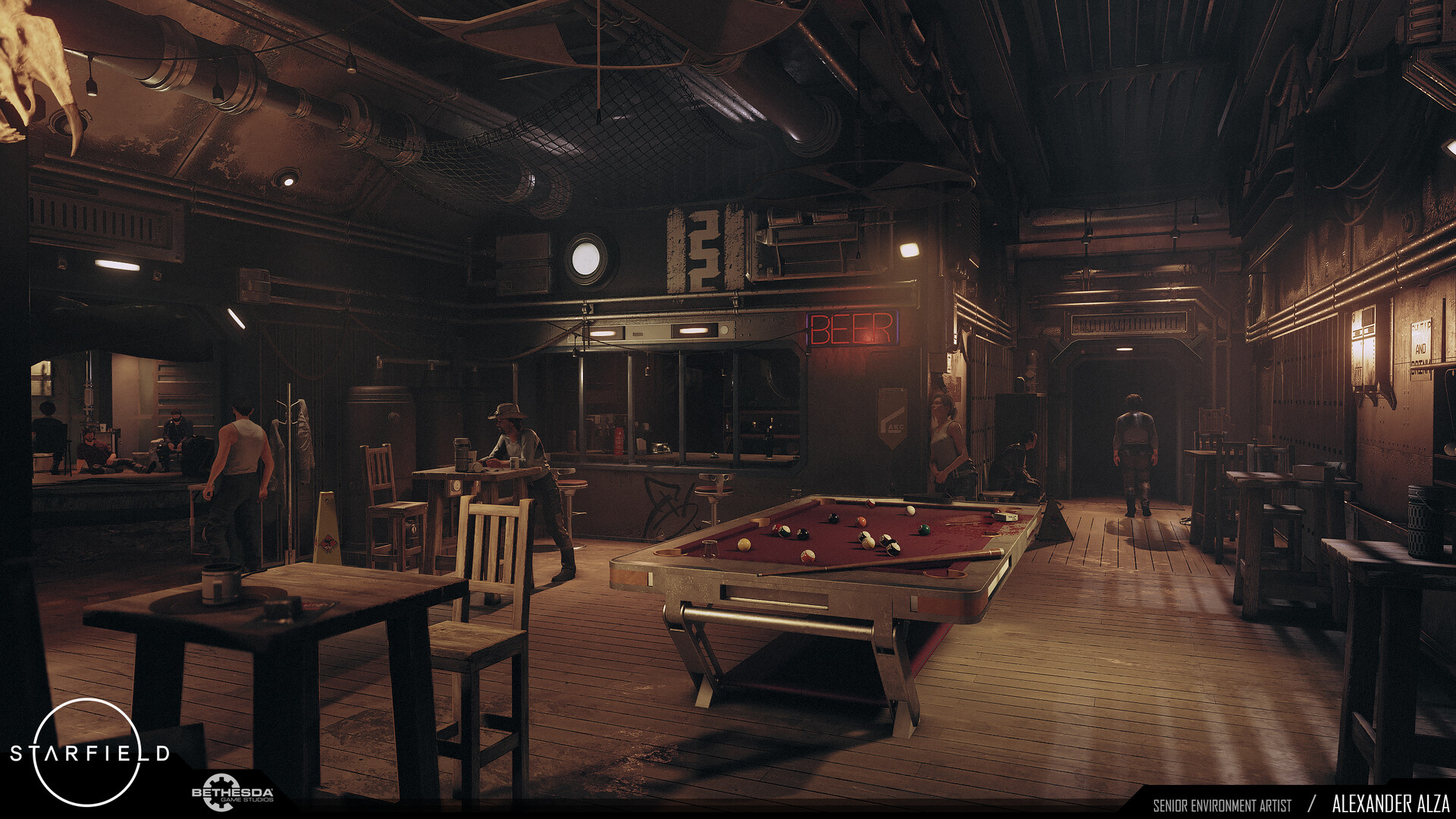 ArtStation - Starfield - Akila City - The Stretch