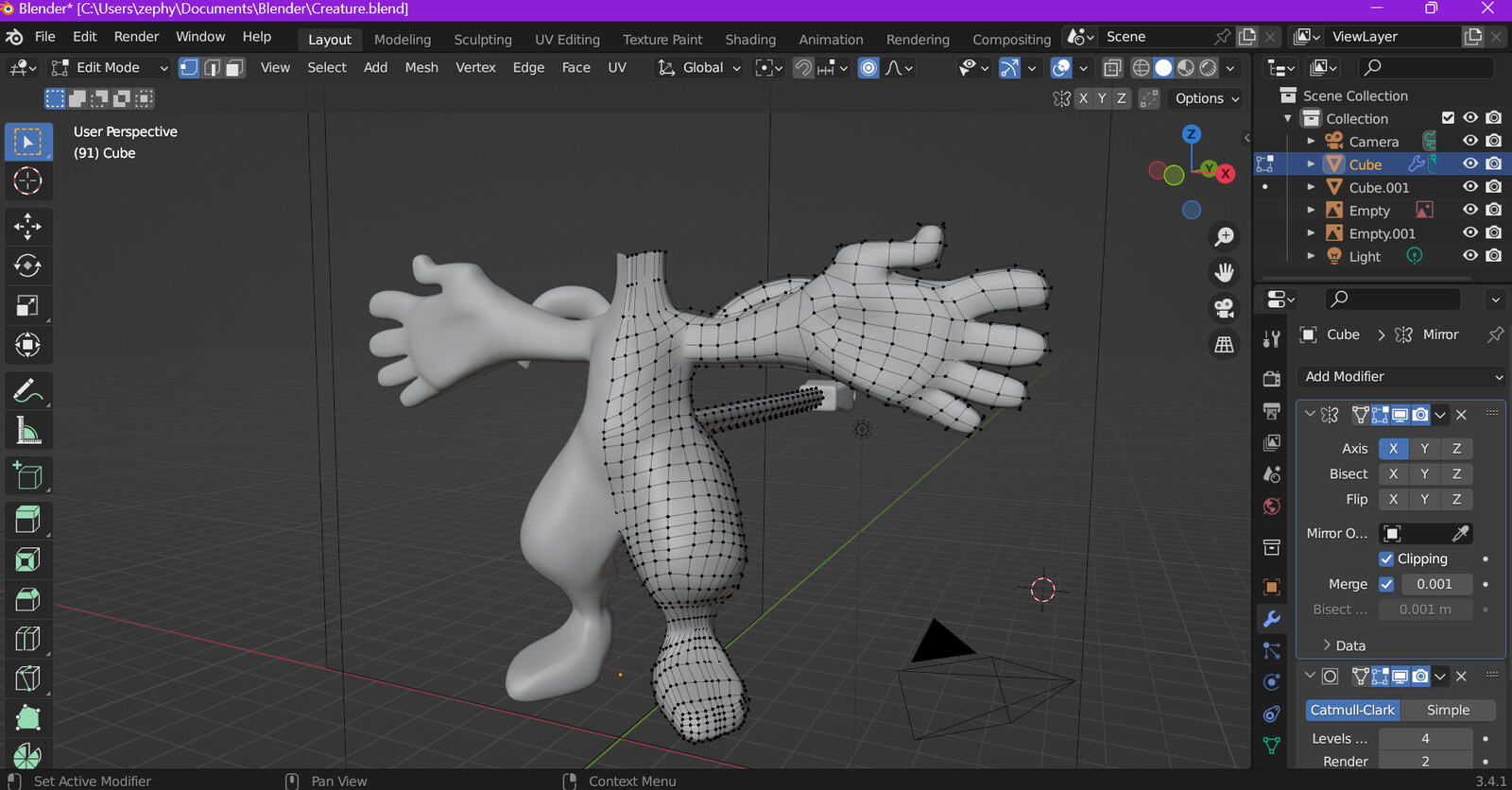 WIP Blender modeling