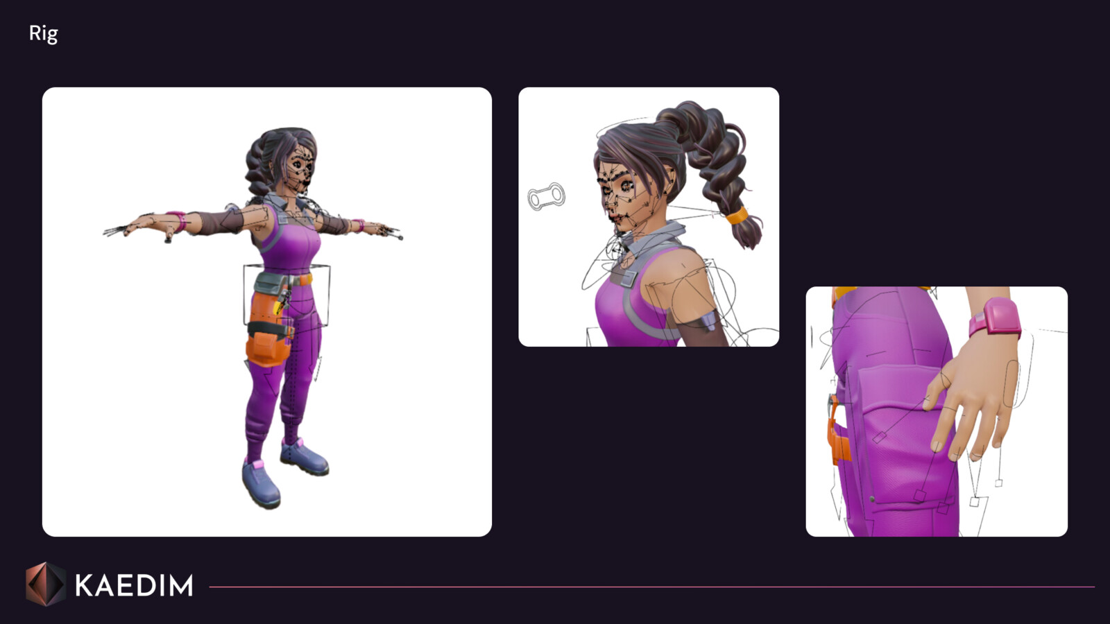 Rigged character