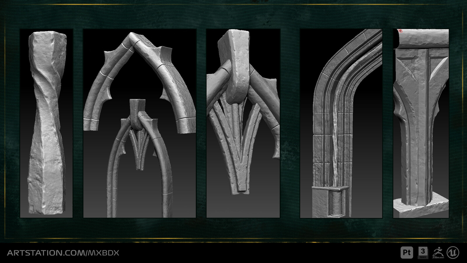 Making Of - Modular Assets - Sculpt