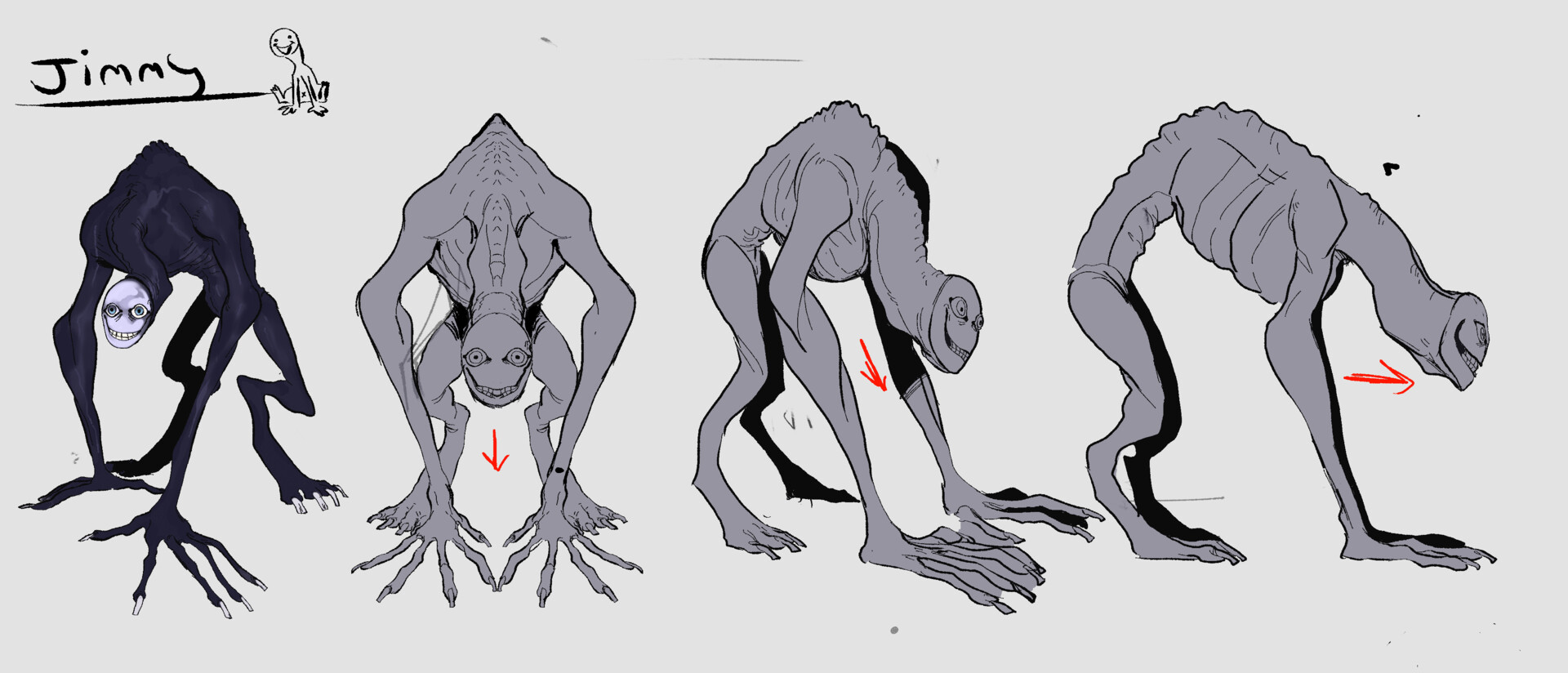 ArtStation - paralysis demon design