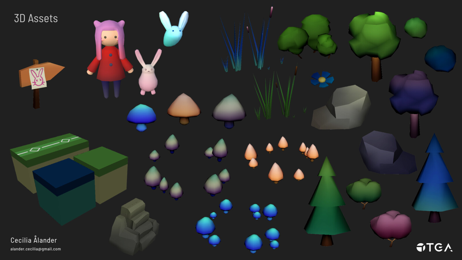 Assorted assets from game project #2