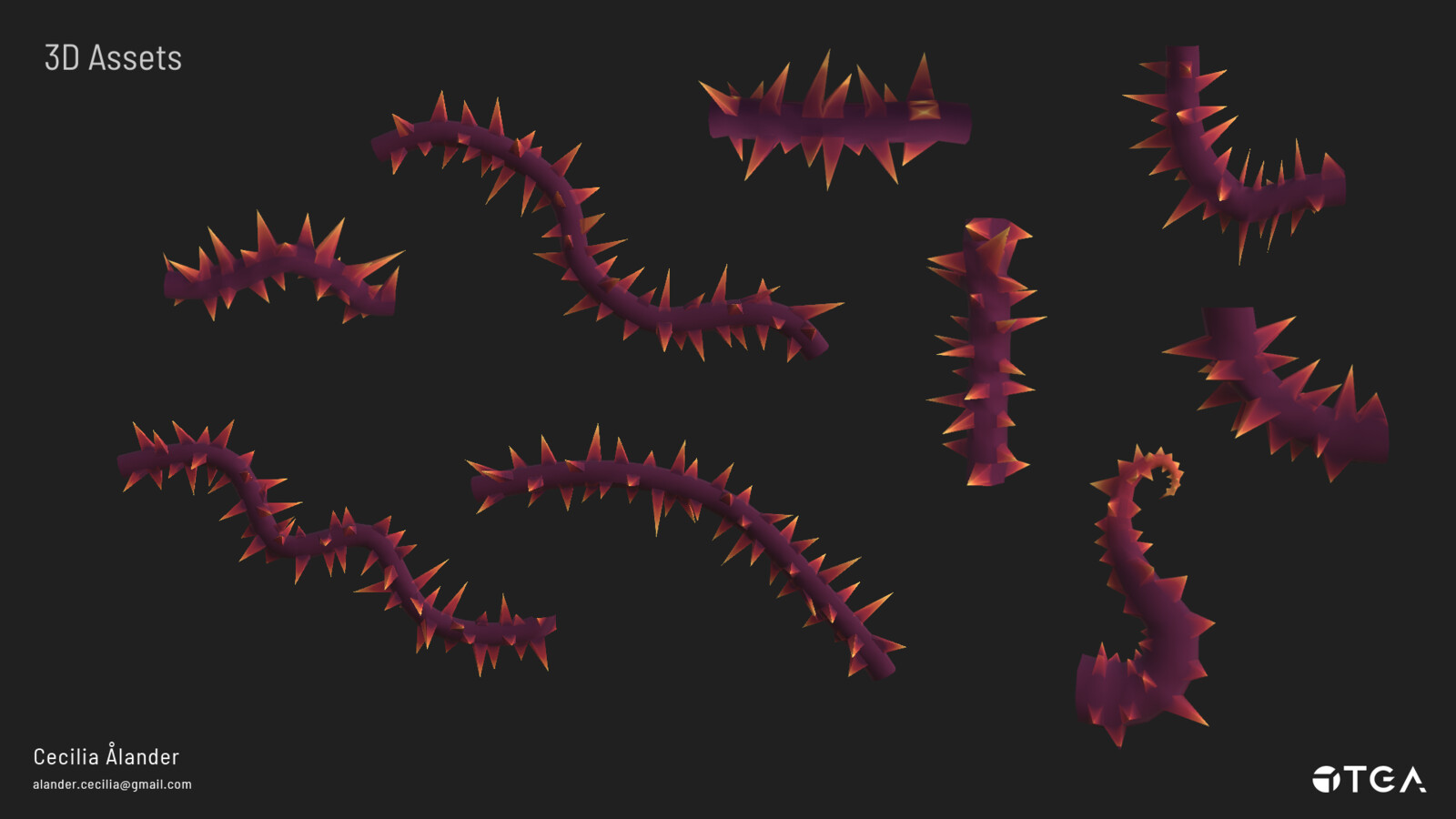 Environment assets from game project #3
