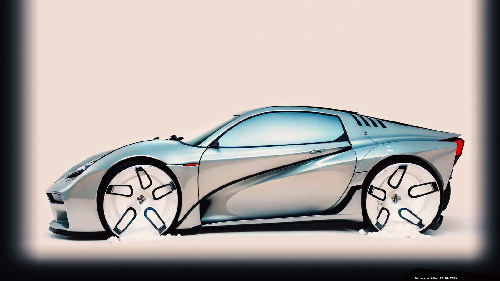 Copic concept car side view