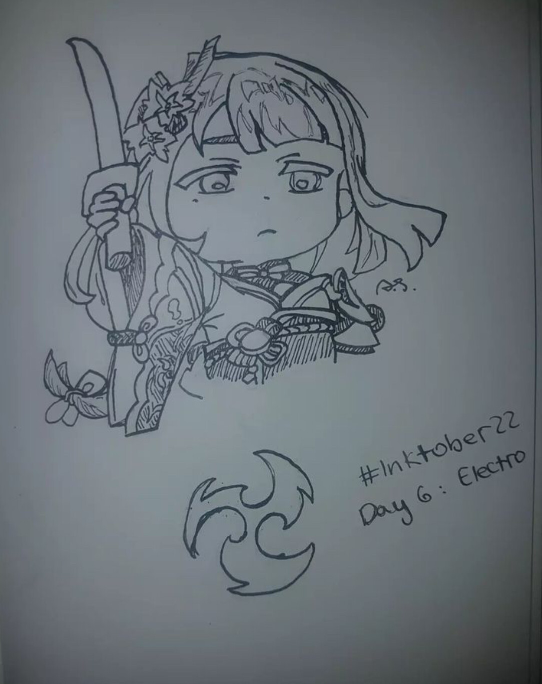 line art (ink)