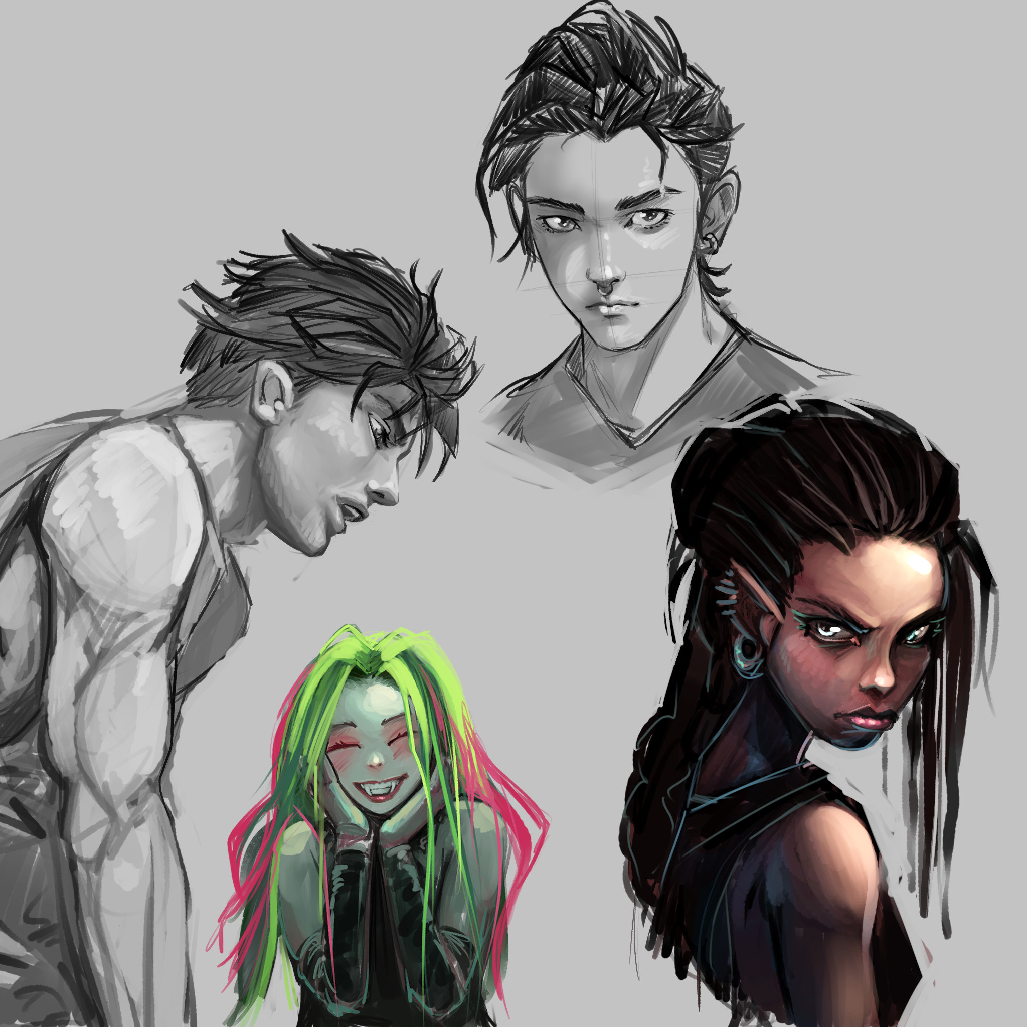 Sketches round