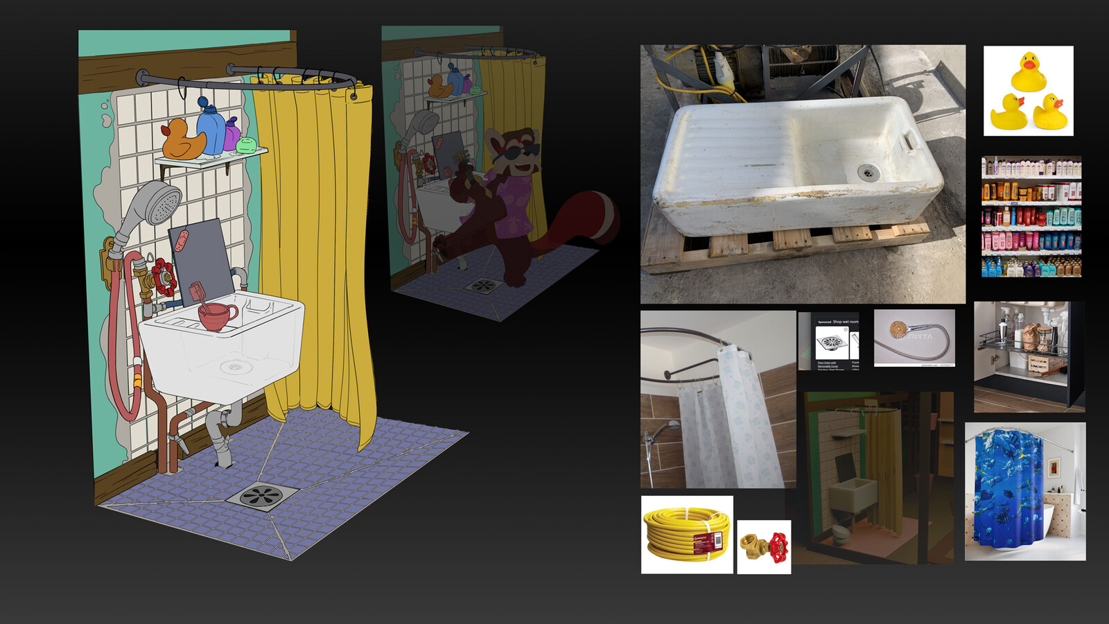 Breakout and material ref
