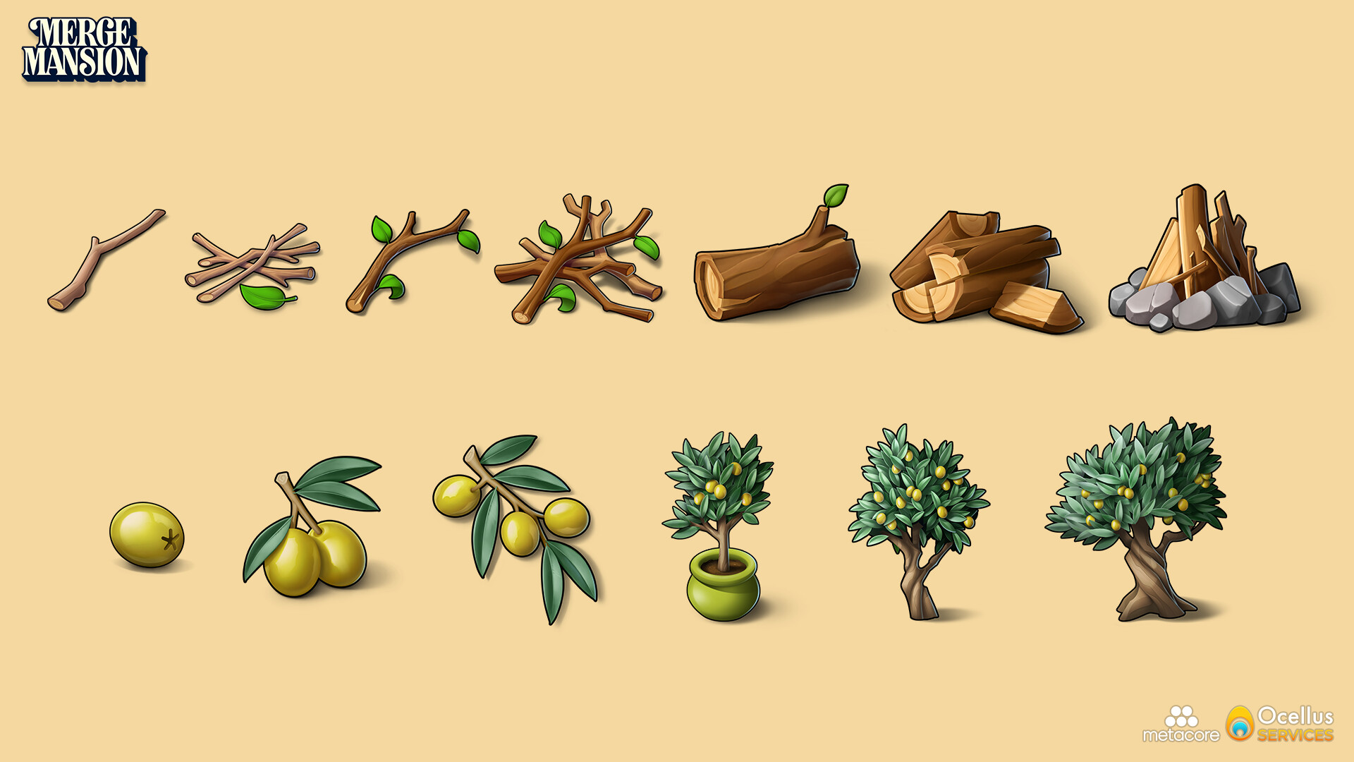 Ocellus SERVICES Merge Mansion Picnic Confusion Pack 🥪