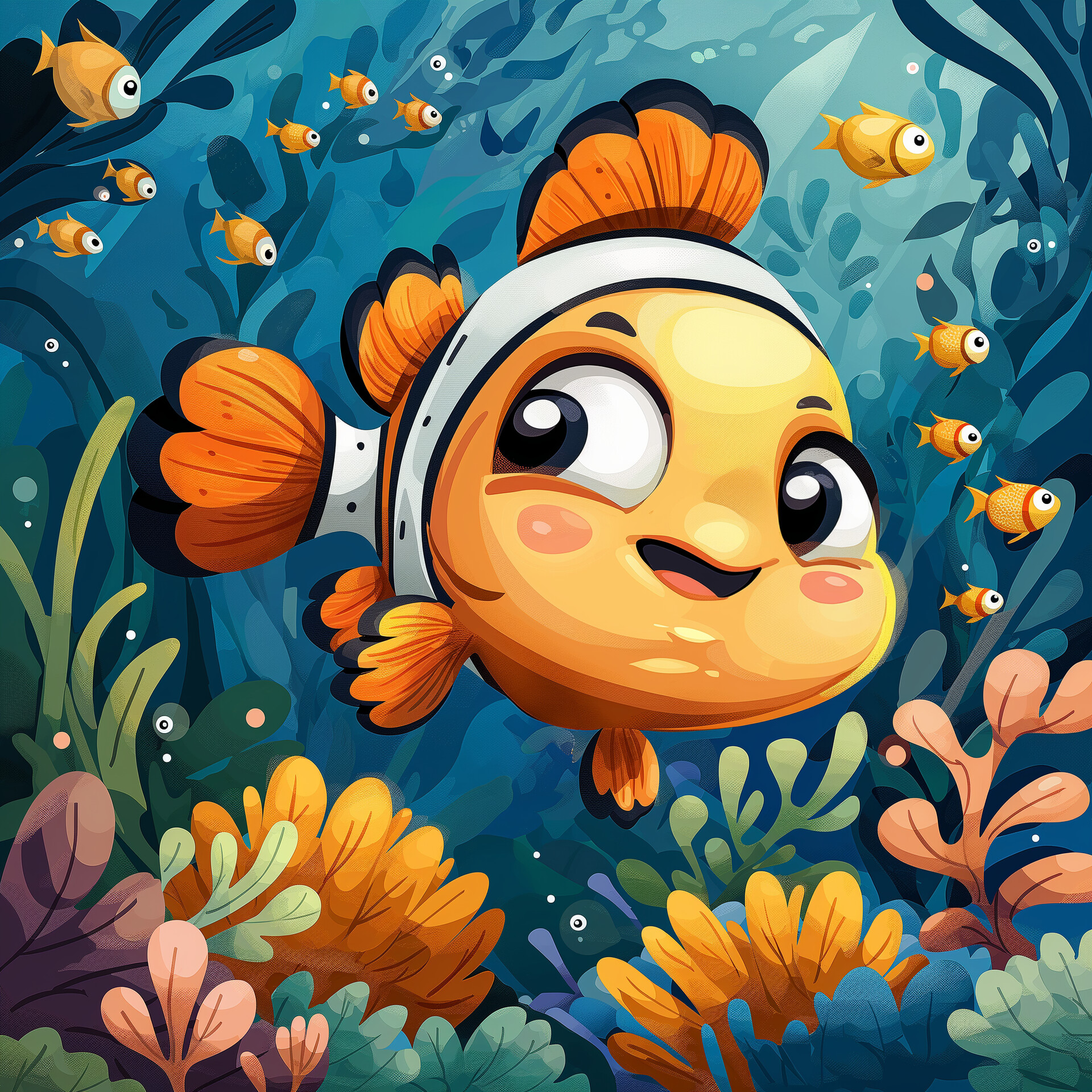 ArtStation - Clown fish