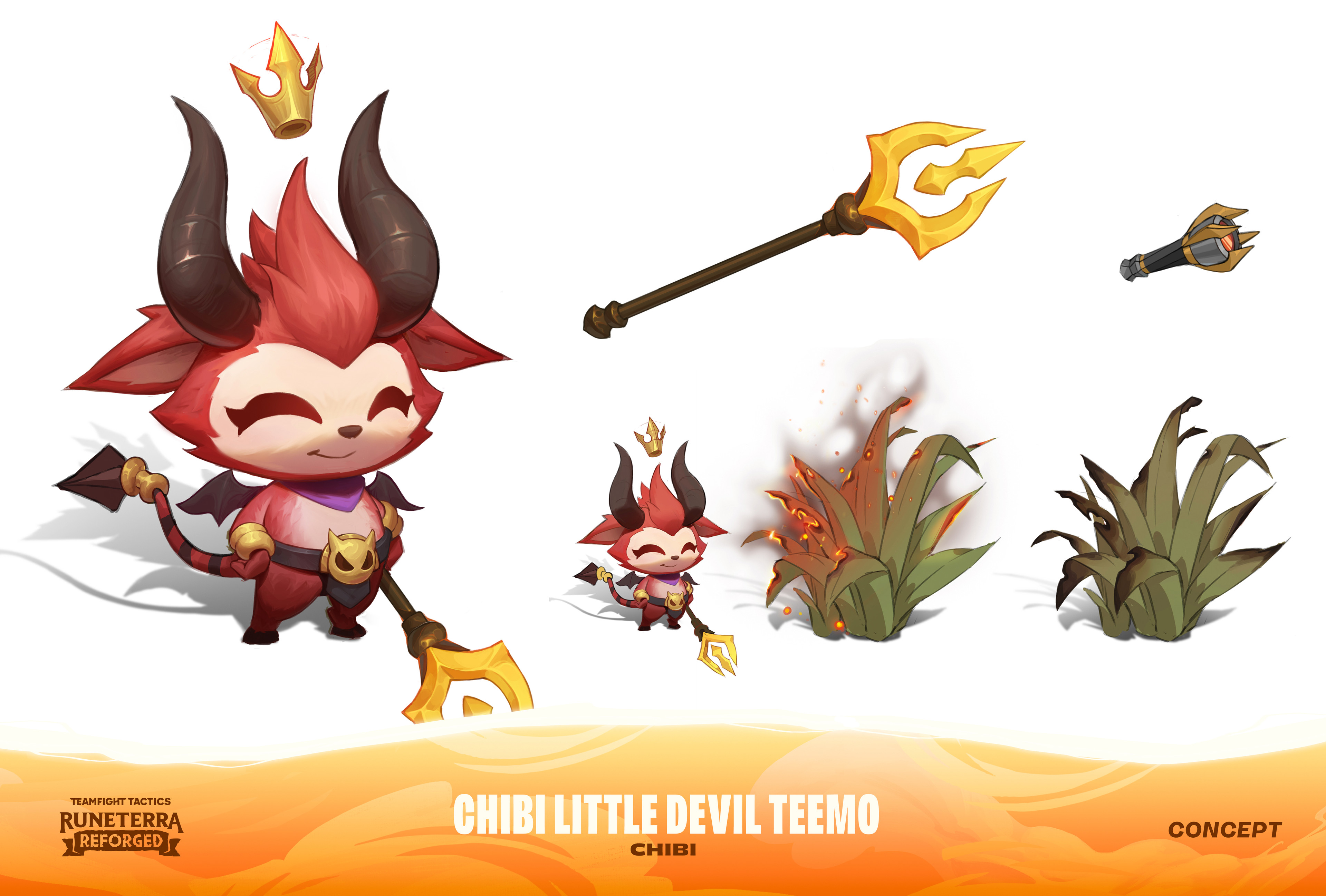 ゲームキャラクター Zimomo Titan Rood (Devil) 😈 Little Devil Teemo from League of legends・ STL File for 3D