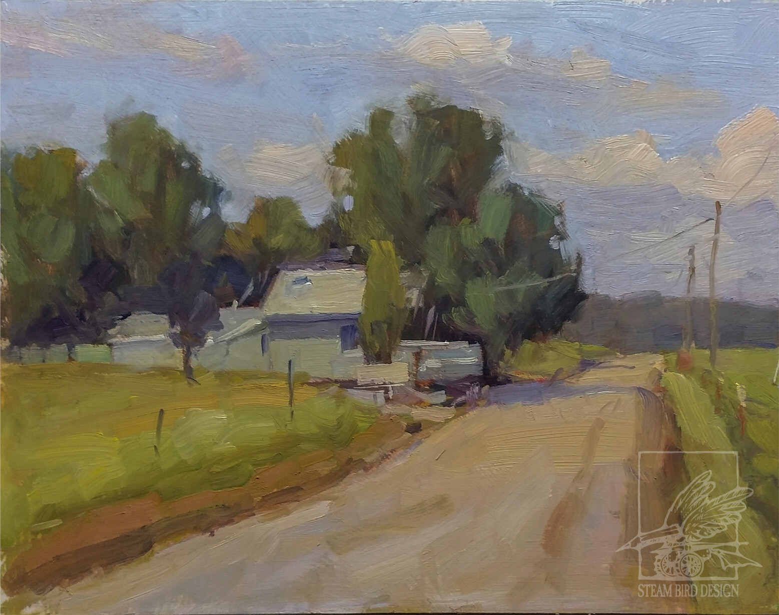 Country Road at Overdale Road