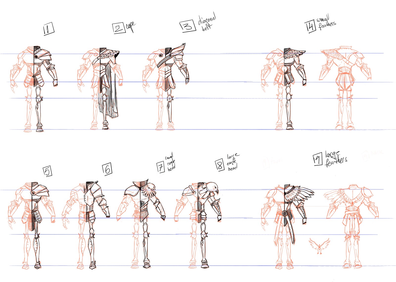 Armour Variations