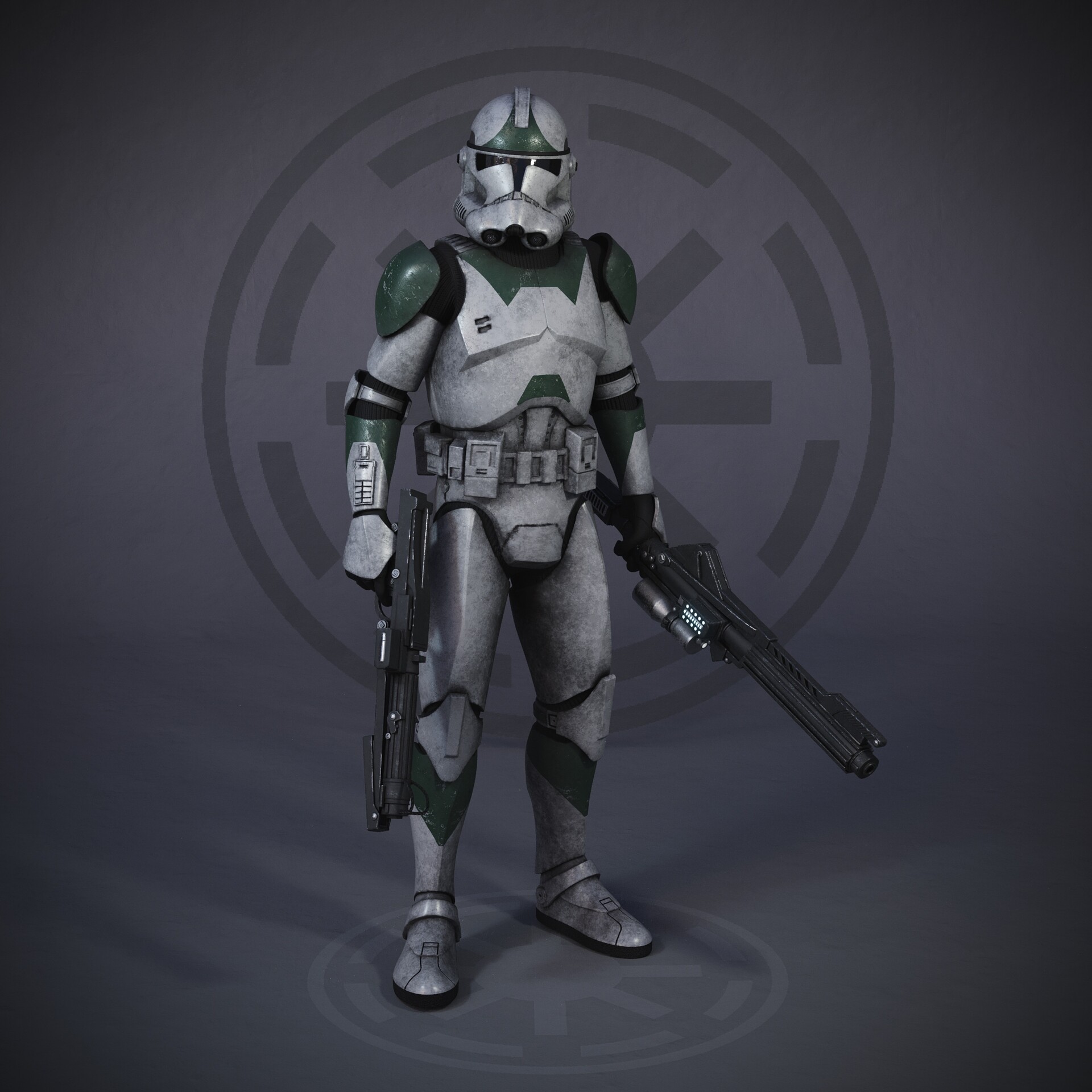 ArtStation Star Wars: Phase Clone Troopers Shiny, 501st