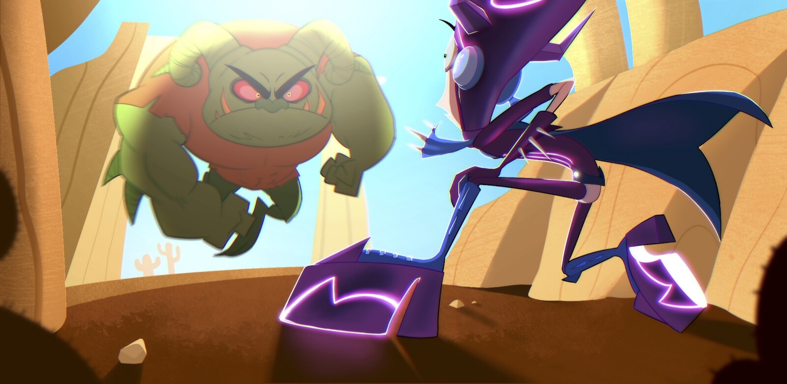 Battle in the Desert