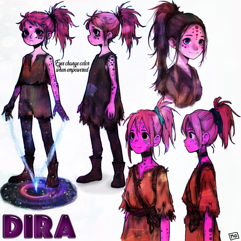 Dira - Original Galaxy-Harnessing Character - The Seasons Of Fantasy Original Series