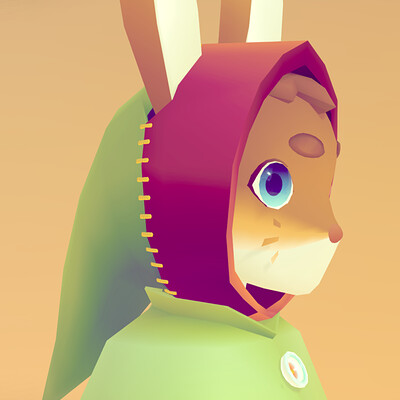 Raincoat Bunny