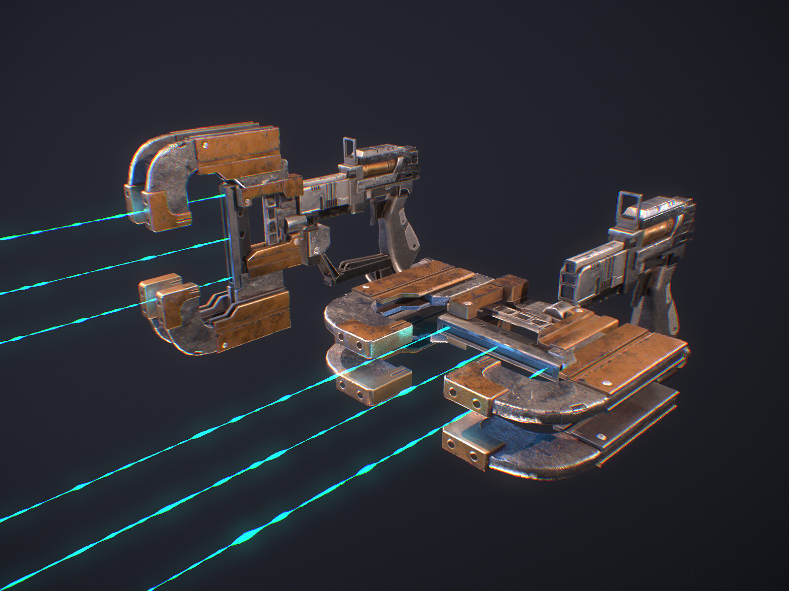 ArtStation - Plasma cutter replica - Dead Space model