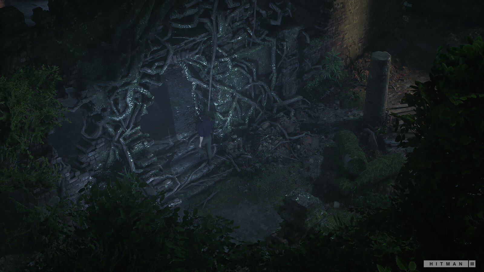 The old entrance to the colonial outpost