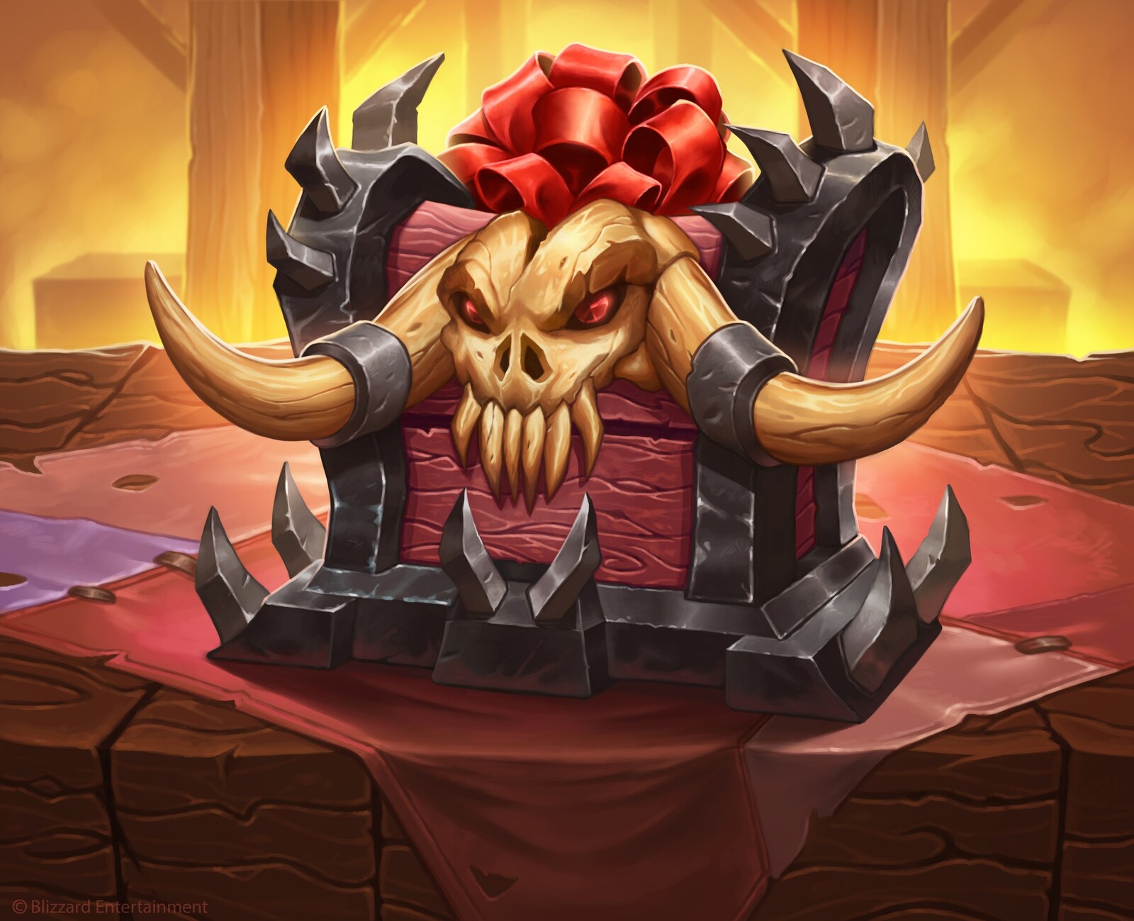 &lt; GARROSH’S GIFT &gt;
Its present time !!
Another Hearthstone painting 🙂
Hearthstone
