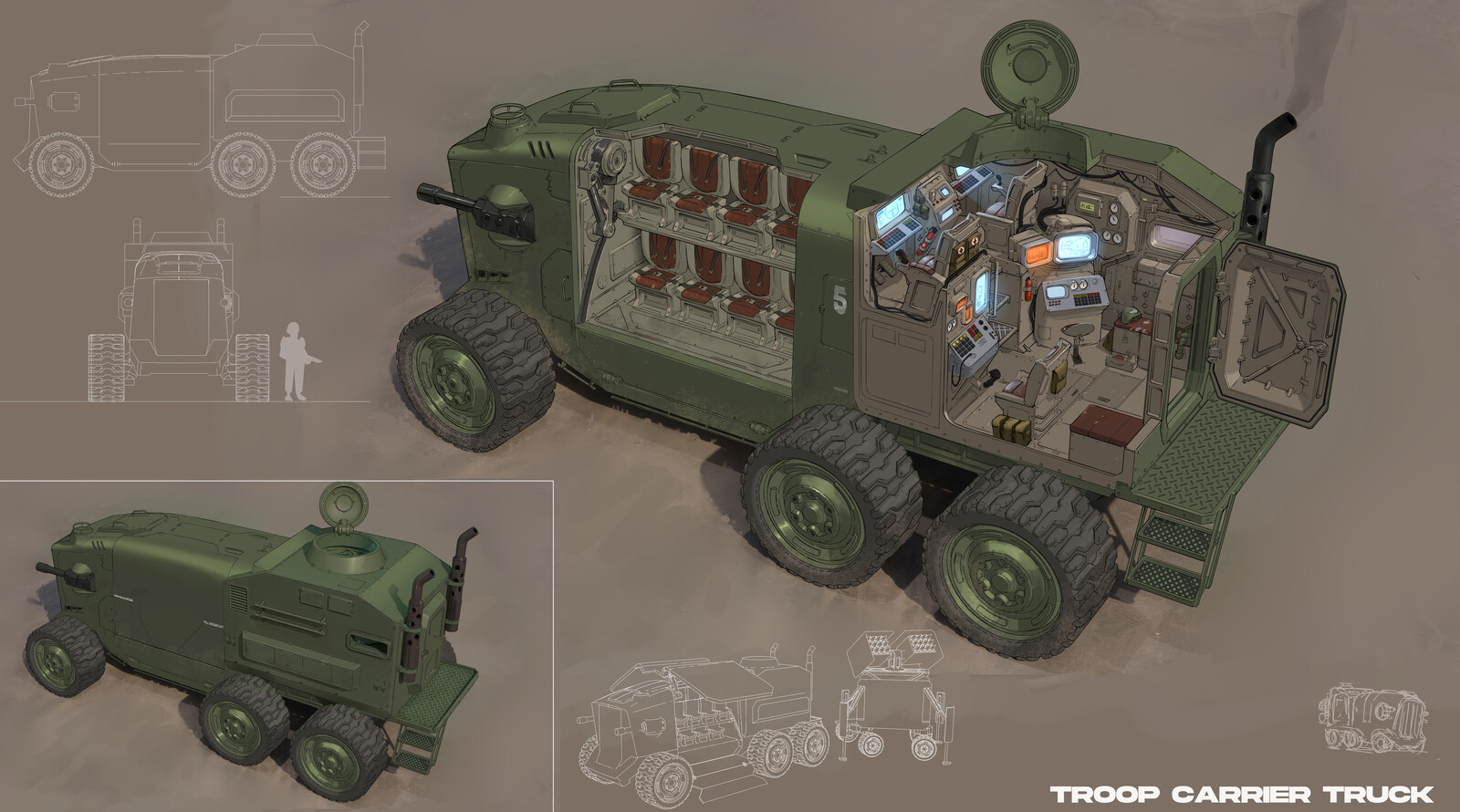 Troop carrier