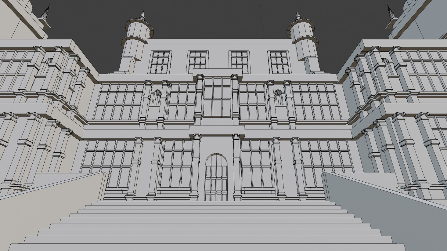 ArtStation Wollaton Hall Recreation