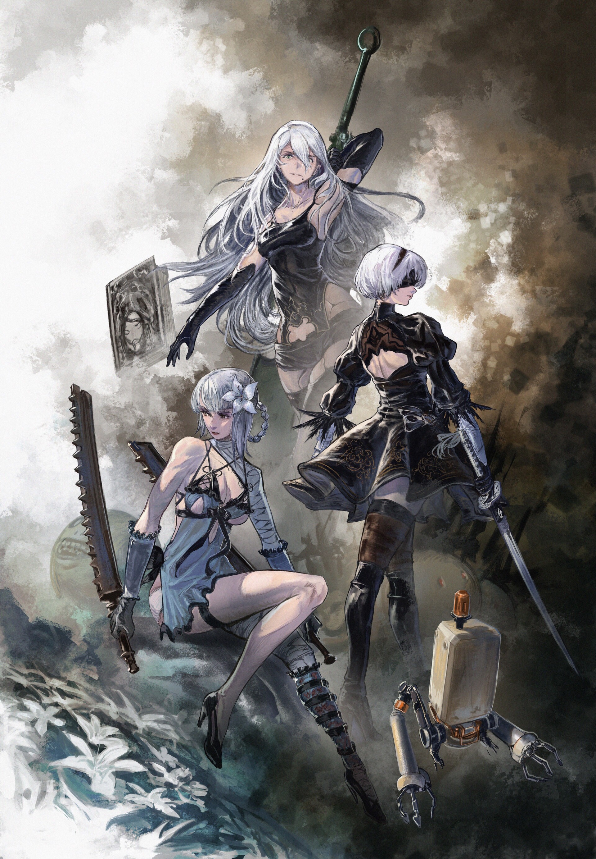 ArtStation - Nier Automata / Replicant fanart