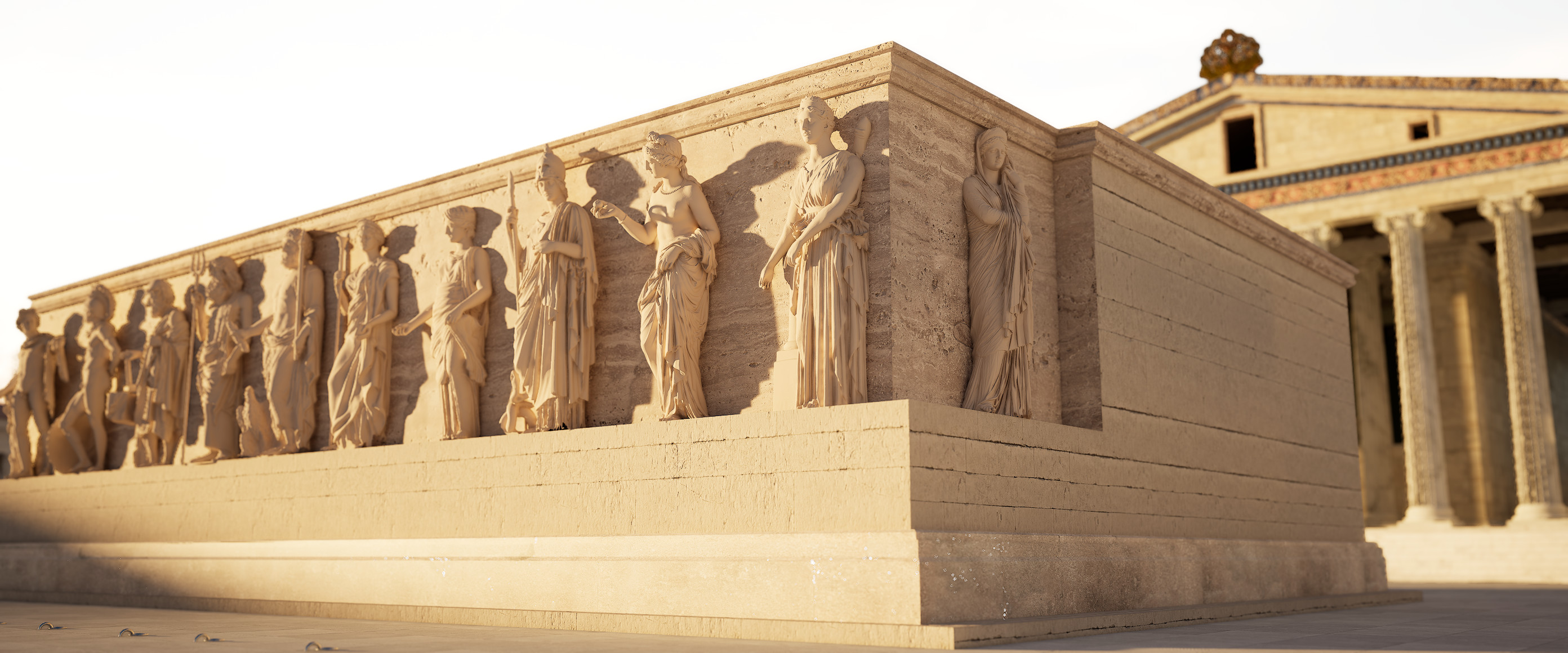 Altar of the Twelve Olympians, Temple of Artemis Leukophyrene