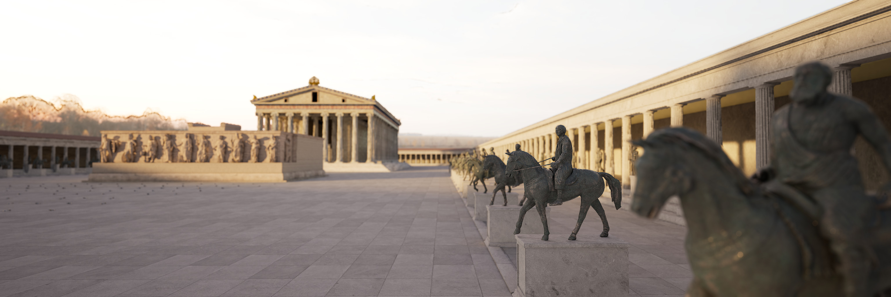 Sanctuary Sculptures and Twelve Olympian Altars, Magnesia on the Maeander, Temple of Artemis Leukophyrene