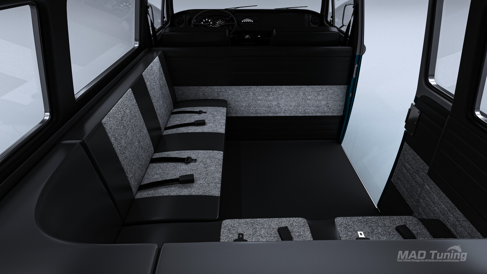 interior view from the back