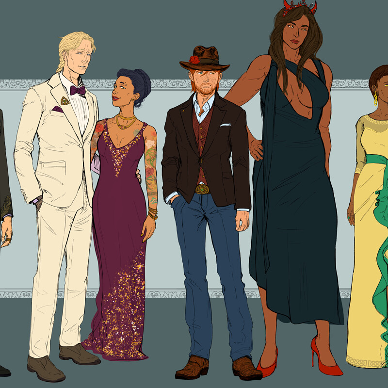 The Mythseeker - Fancy Gala Outfits