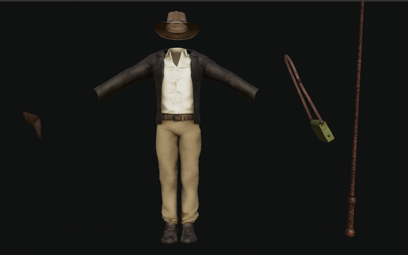 Indiana's outfit