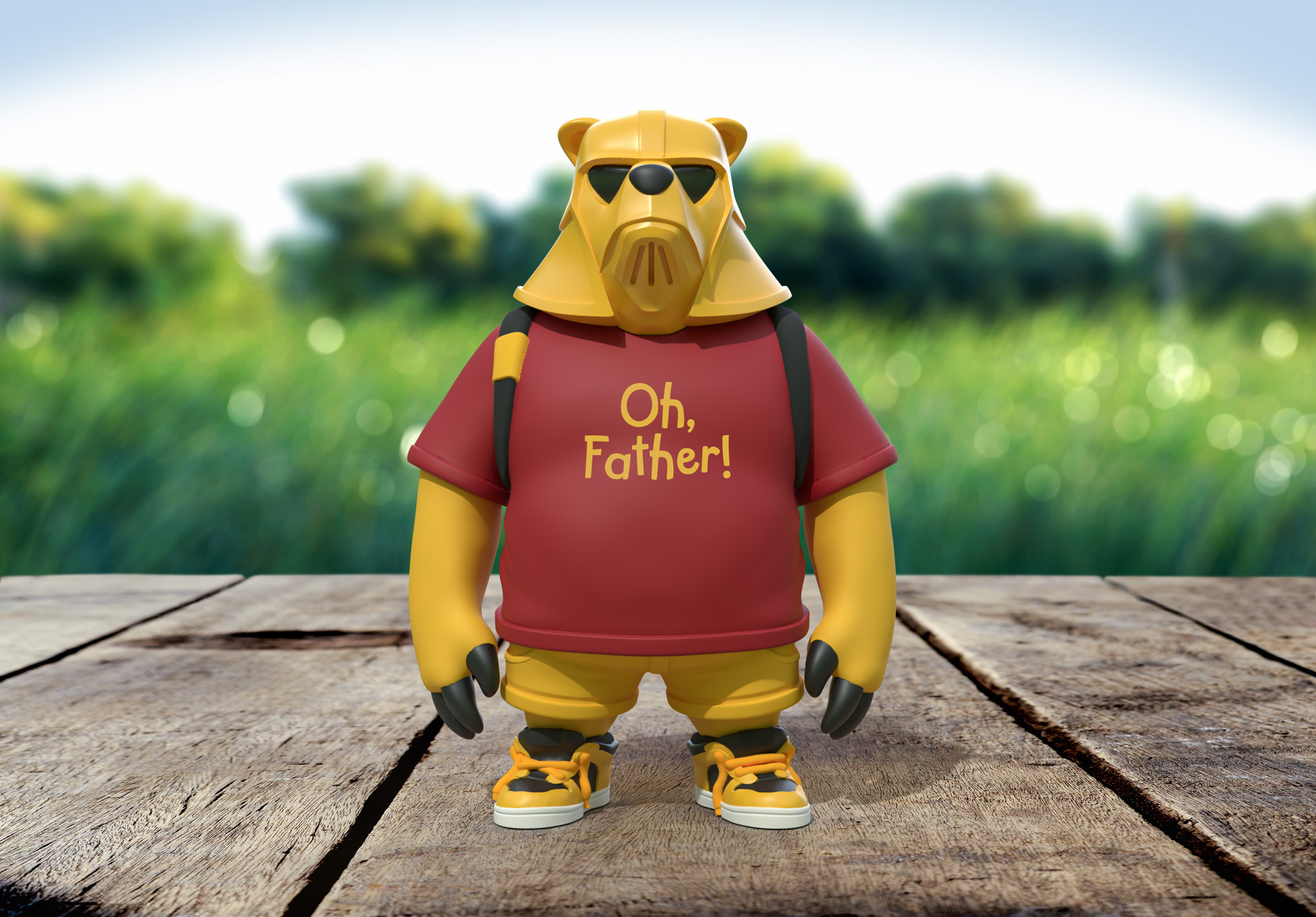 ArtStation - Darth Bear: Oh, Father!