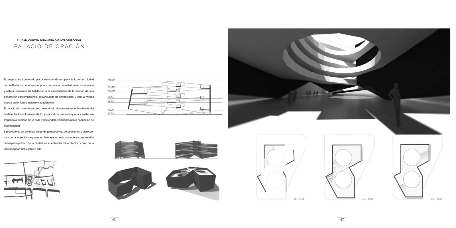 City, Contemporaneity, and Introspection. Palace of Prayer