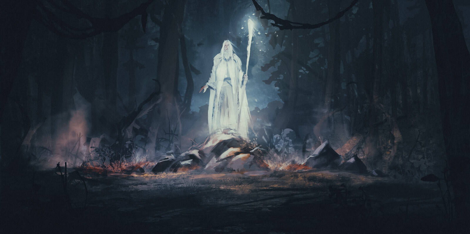 Gandalf the White  Tolkien Lord of the Rings 