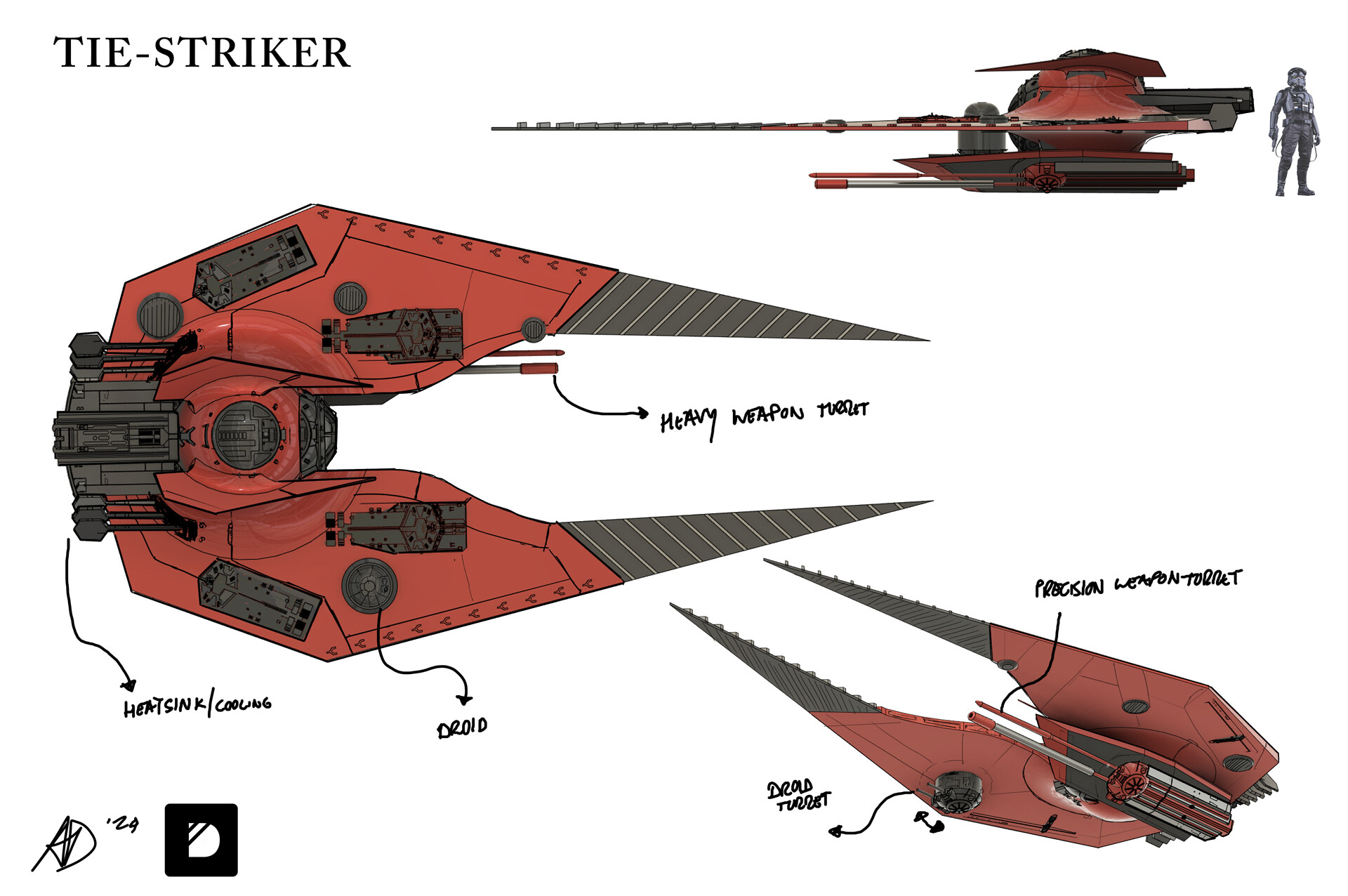 star wars tie striker
