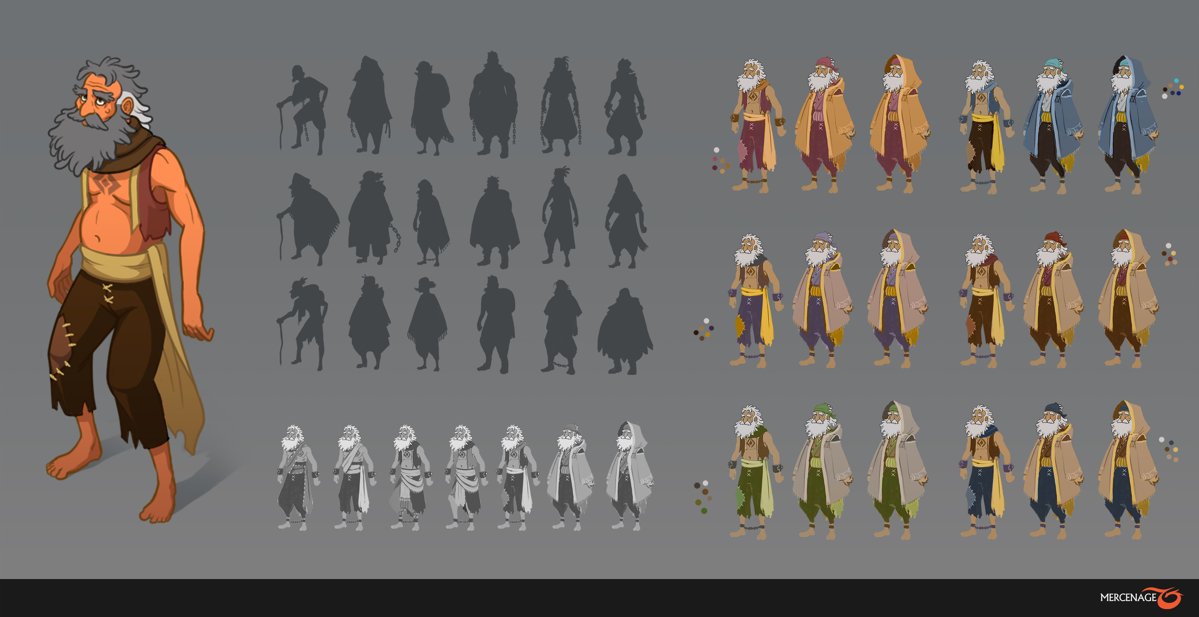 Character design sheet