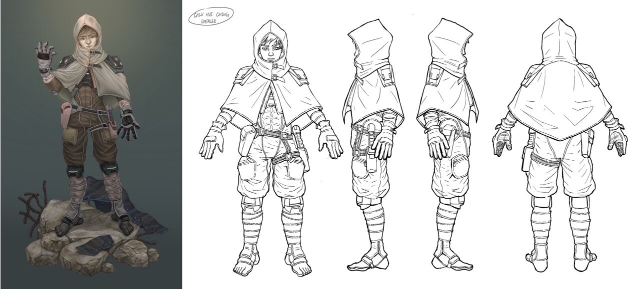 Final render and turnaround. 
