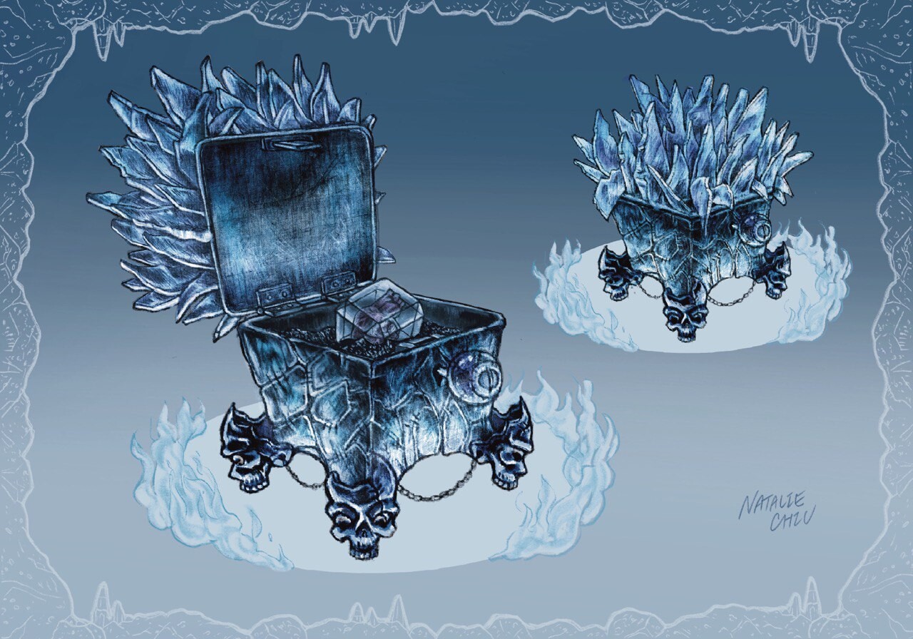 fantasy treasure box concept