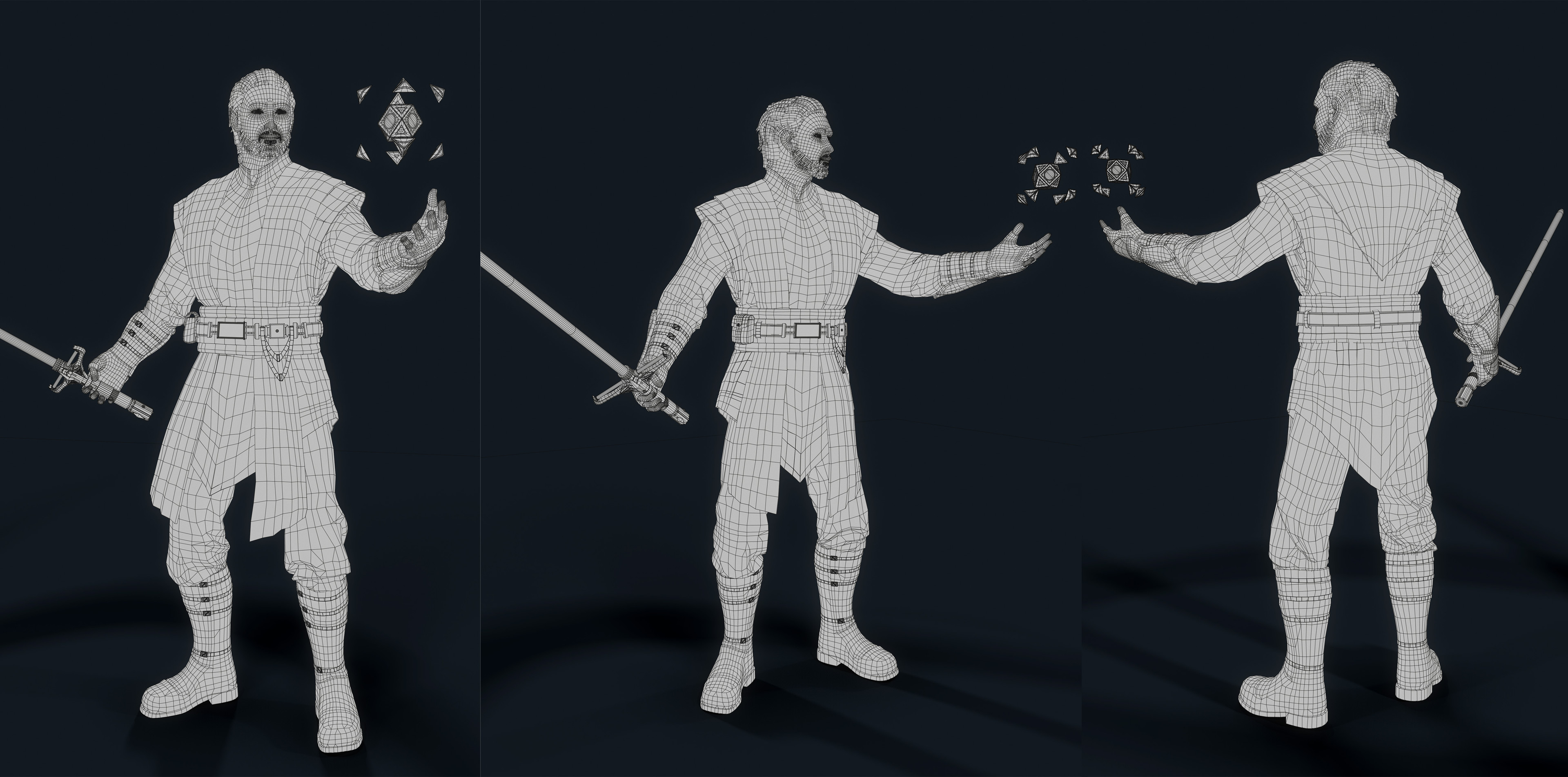 Wireframe Shots
