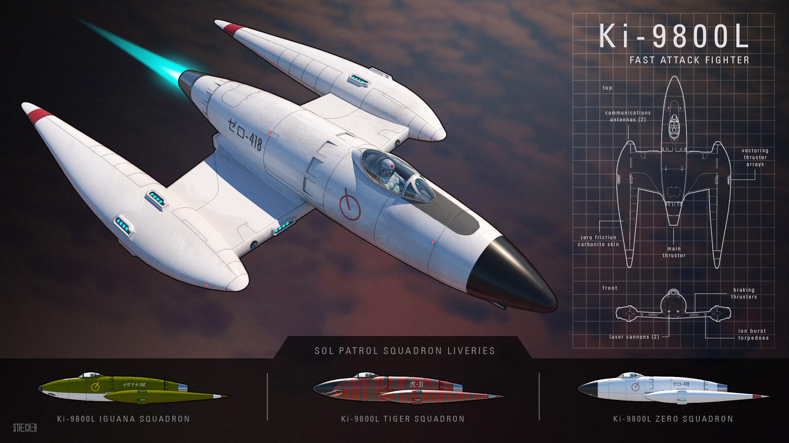 Ki-9800L - Fast Attack Fighter (Axis)