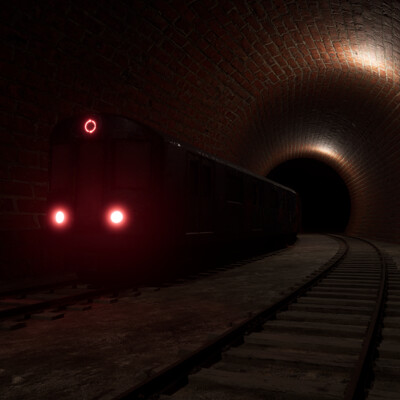 Sewer and Subway Environments WIP - Unannounced Video Game Project