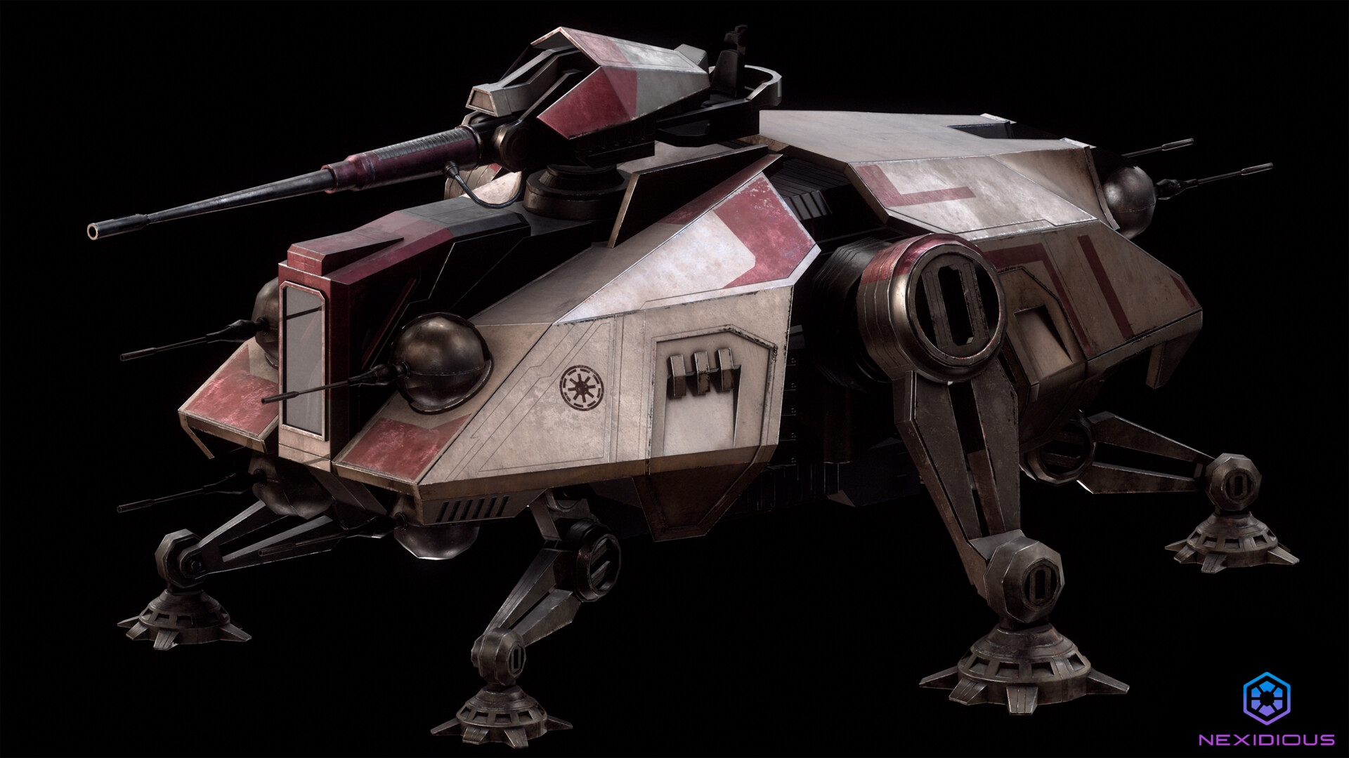 ArtStation - AT-TE Walker, image size:1920x1080