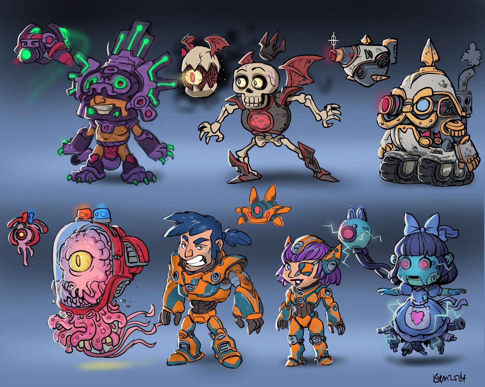 second round of sketches