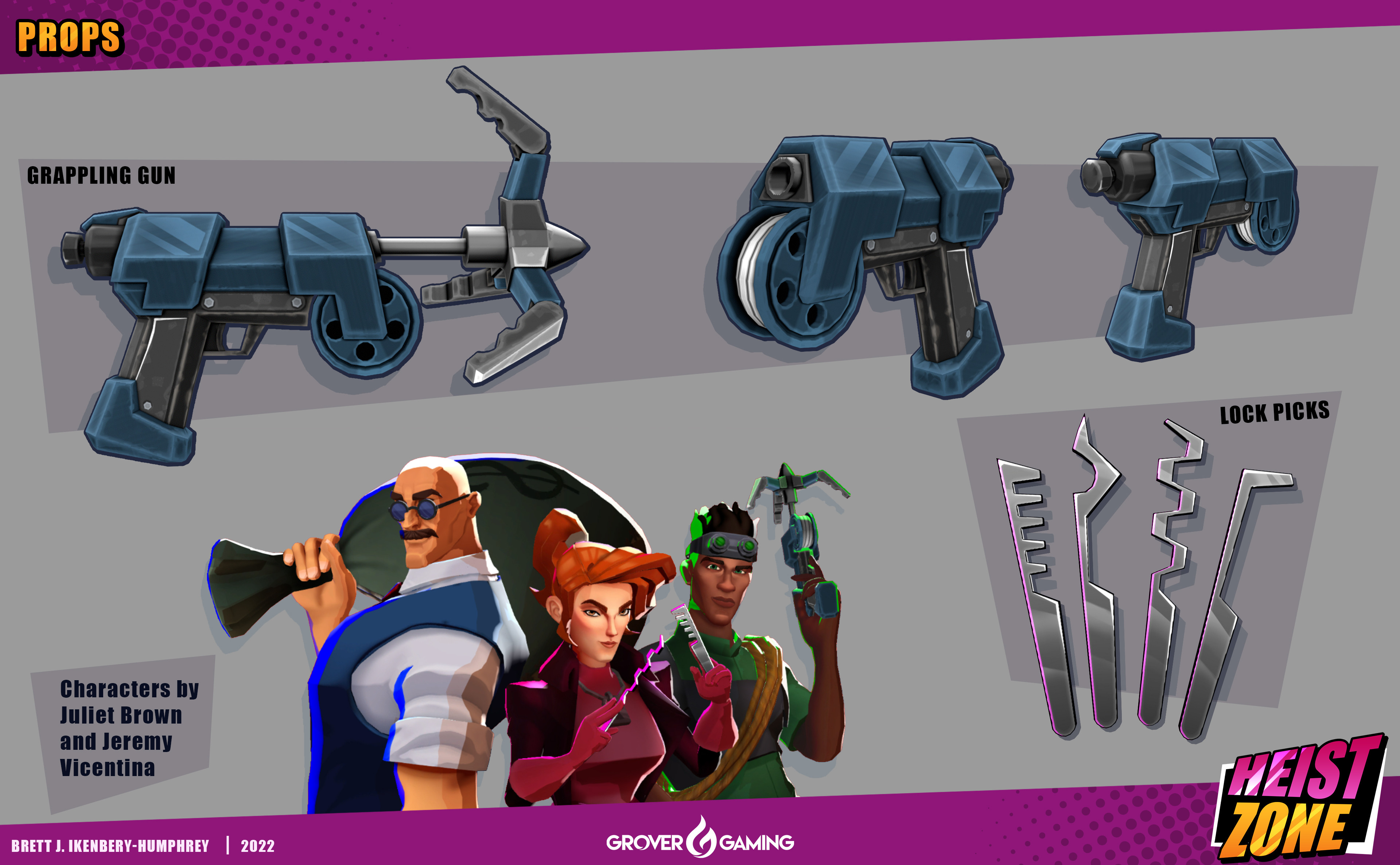 3d Model and hand painted textures
