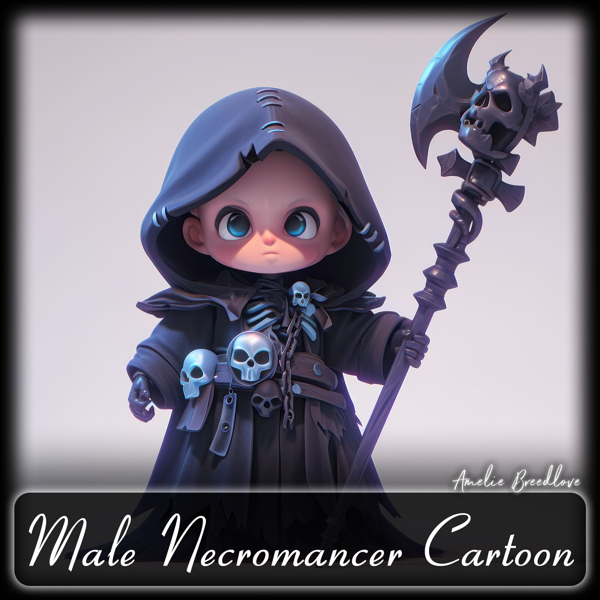 ArtStation - 200 Male Necromancer Cartoon (Full Body) Reference Pack ...