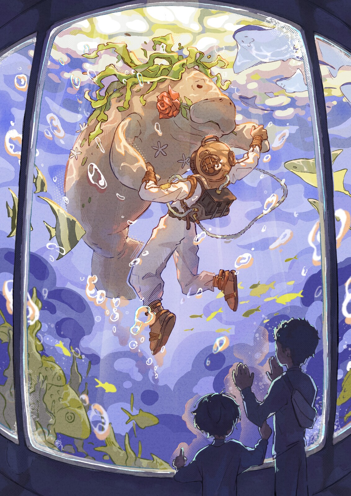 Aquarium &amp; Fear of Deep Water
