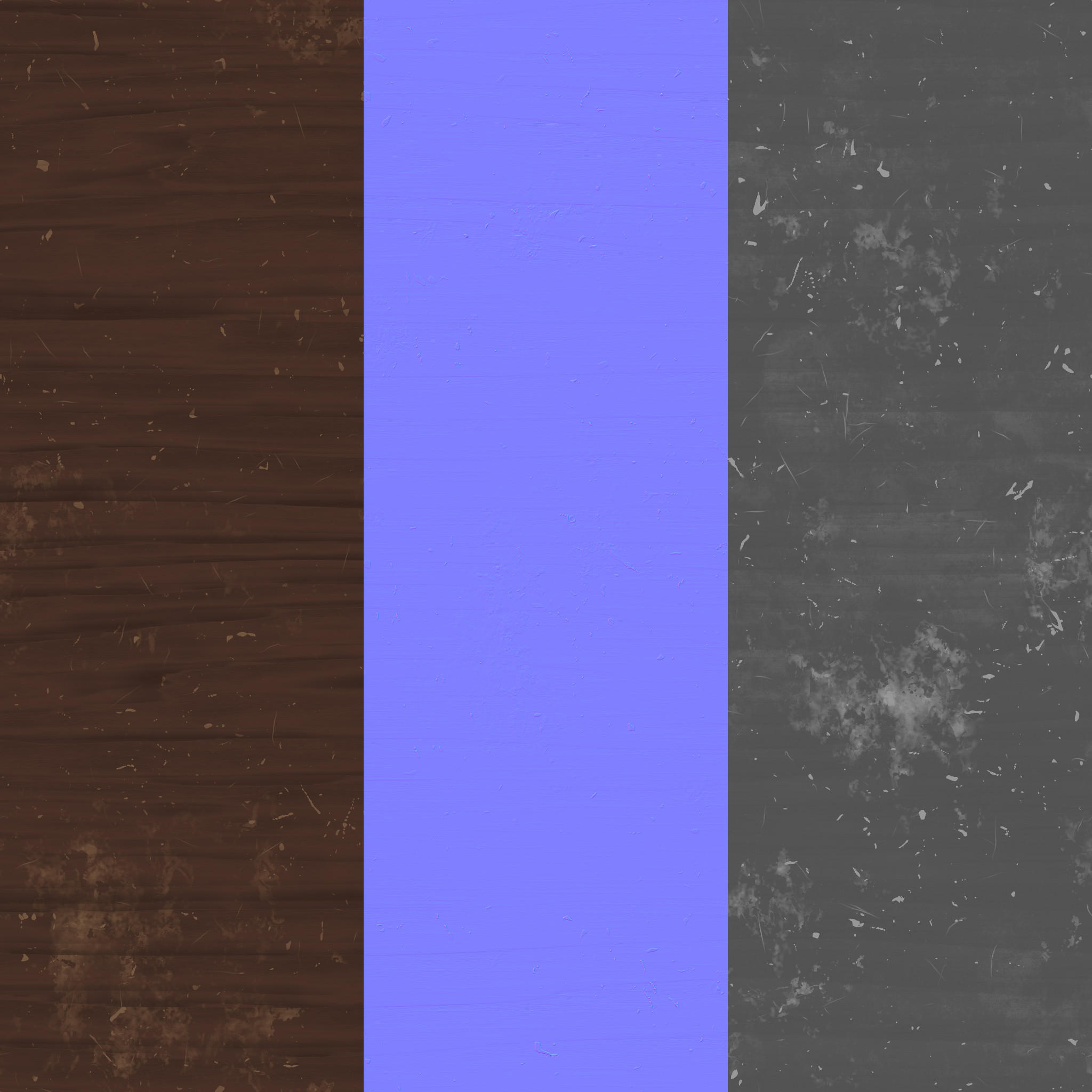 Bench Wood Flat