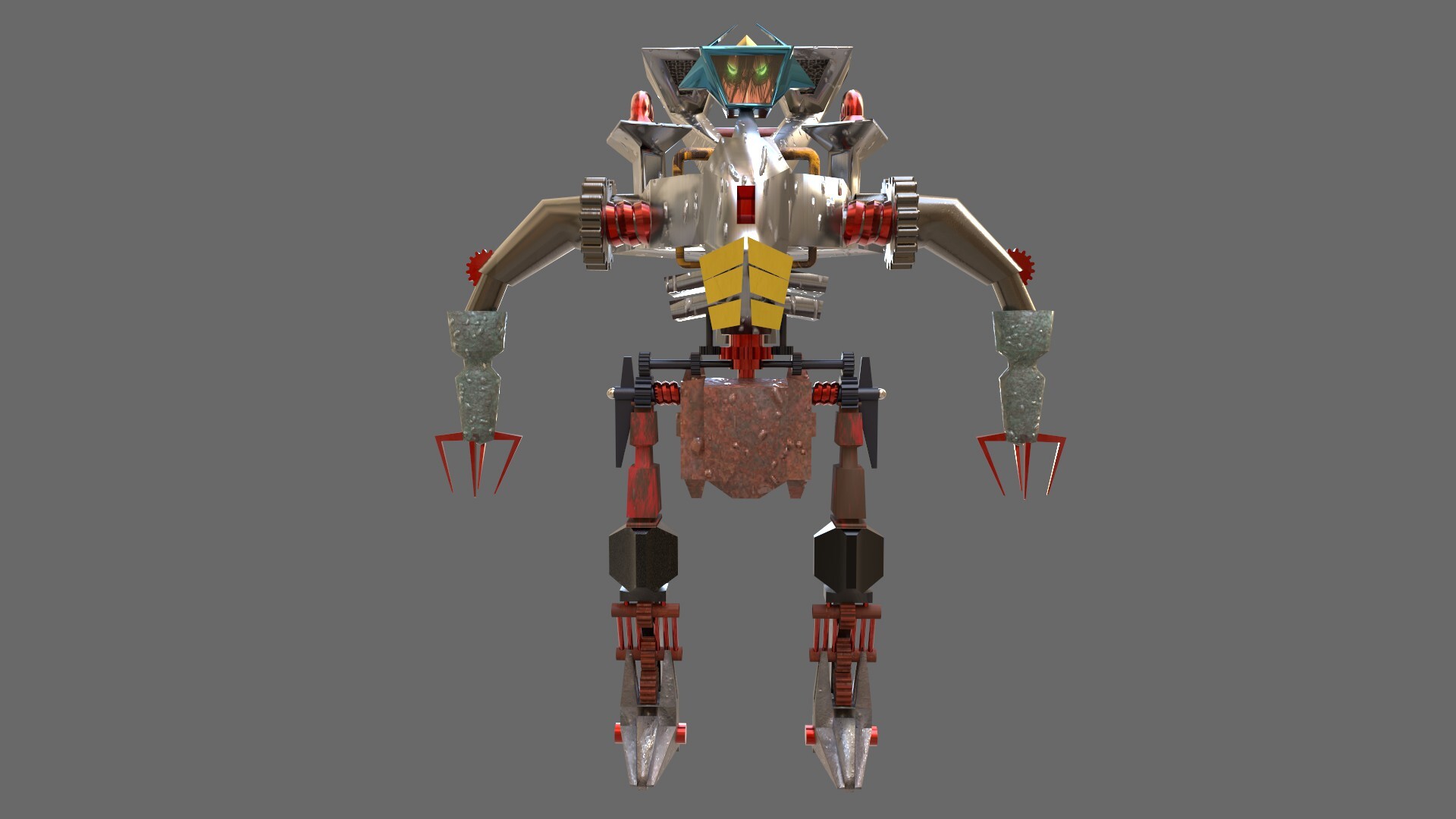 ArtStation - 3D MECHA BOT