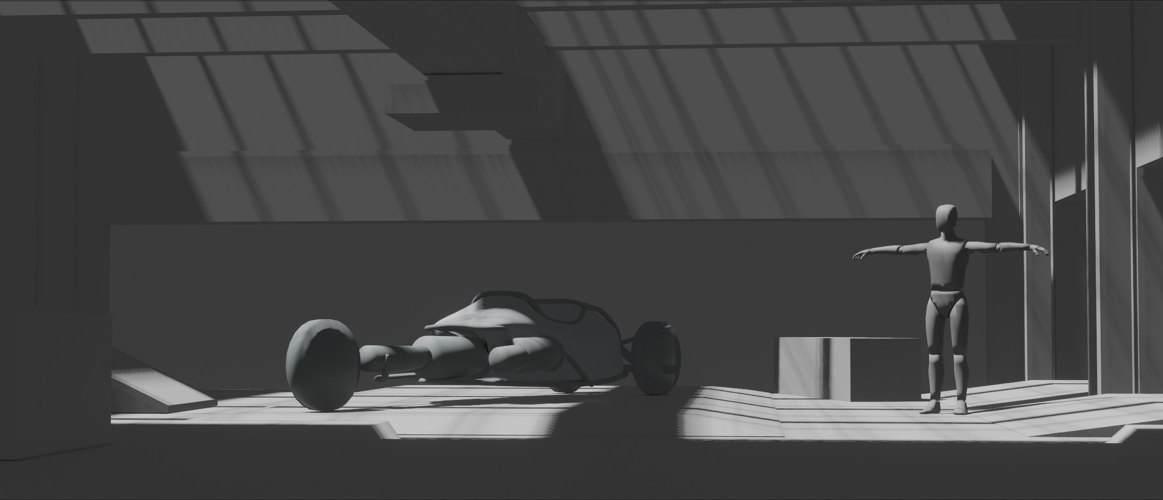 Environment Mockup with Gravity Sketch x Blender