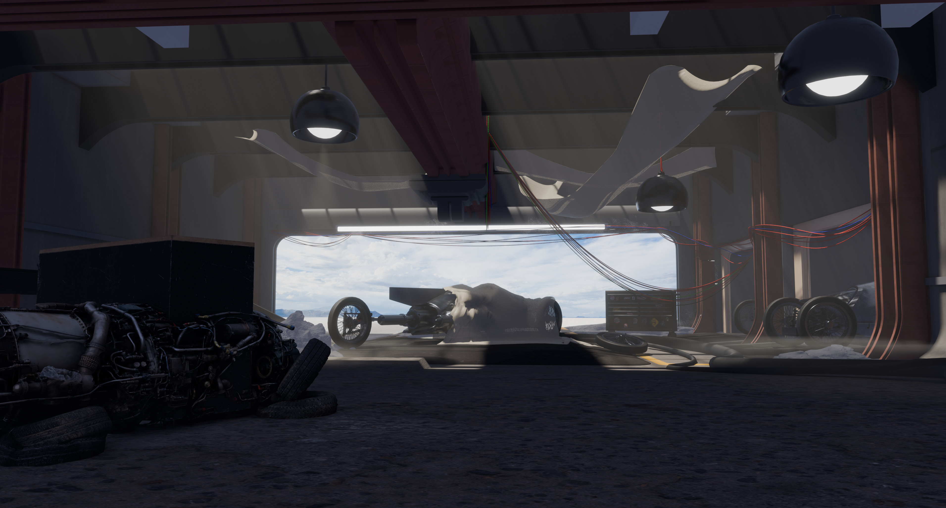 Quick material and lighting work in Blender